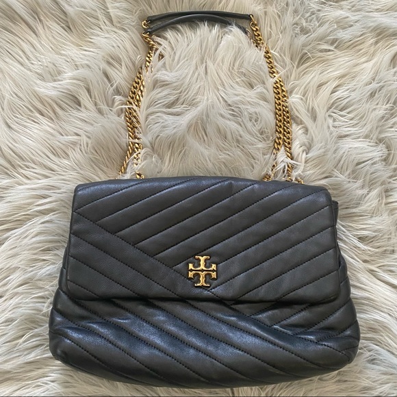 Tory Burch Handbags - TORY BURCH Kira Convertible Shoulder Bag in Black